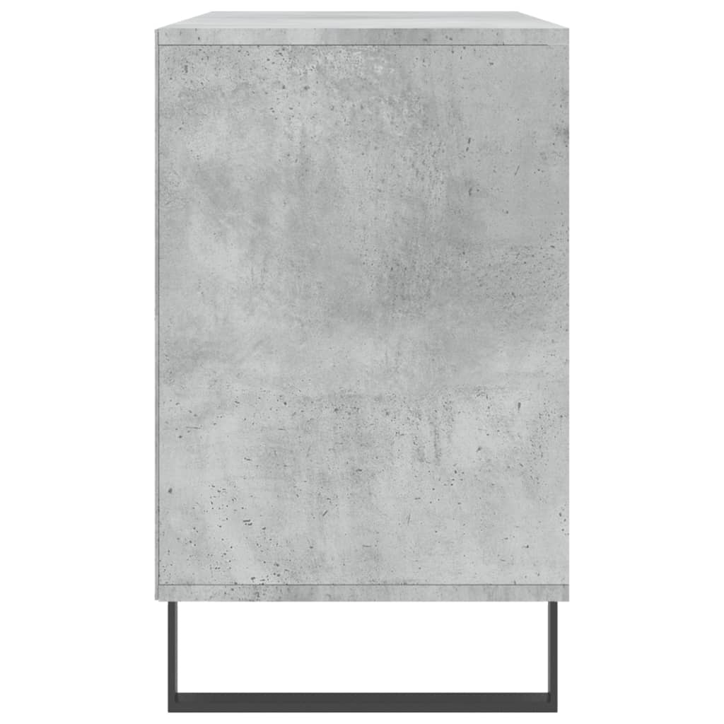 Schoenenkast 02X36X60 Cm Bewerkt Hout Betongrijs