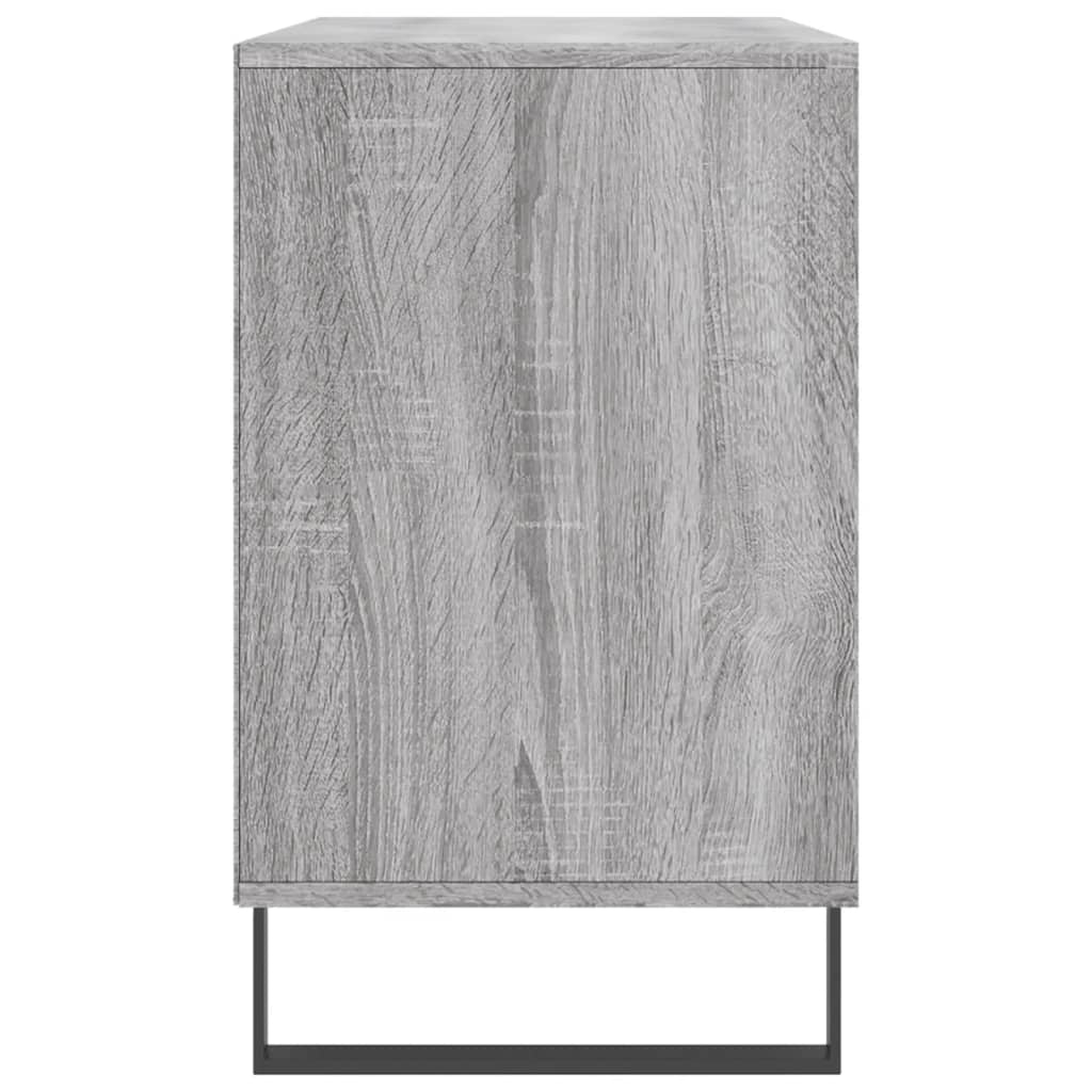 Schoenenkast 02X36X60 Cm Bewerkt Hout Sonoma Grijs Grijs sonoma