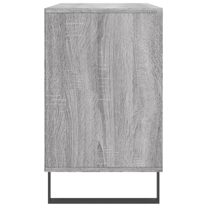 Schoenenkast 02X36X60 Cm Bewerkt Hout Sonoma Grijs Grijs sonoma