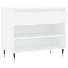 Schoenenkast 70X36X60 Cm Bewerkt Hout Wit