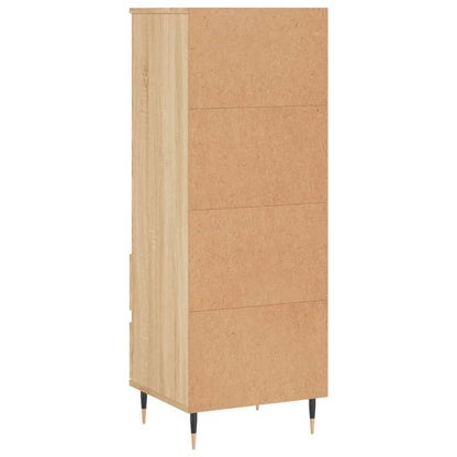 Hoge Kast 40X36X110 Cm Bewerkt Hout Sonoma eiken
