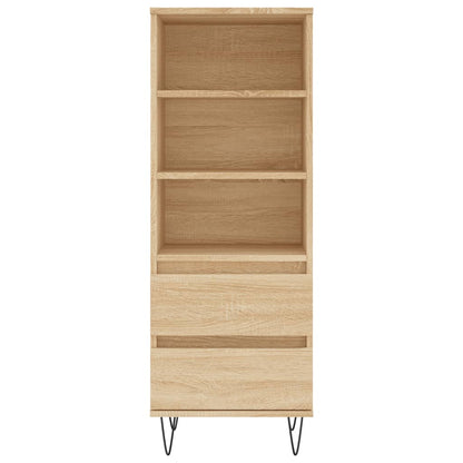 Hoge Kast 40X36X110 Cm Bewerkt Hout Sonoma eiken