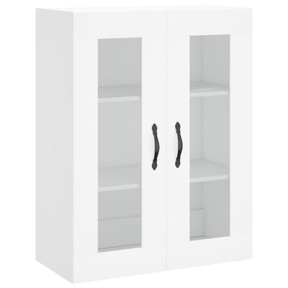 Wandkast 69,5X34X90 Cm Bewerkt Hout Wit
