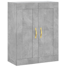 Wandkast 69,5x34x90 cm bewerkt hout betongrijs