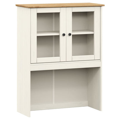 Hoge Kast Vigo 80X40X176 Cm Massief Grenenhout Wit