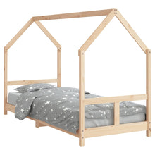 Kinderbedframe 80X200 Cm Massief Grenenhout