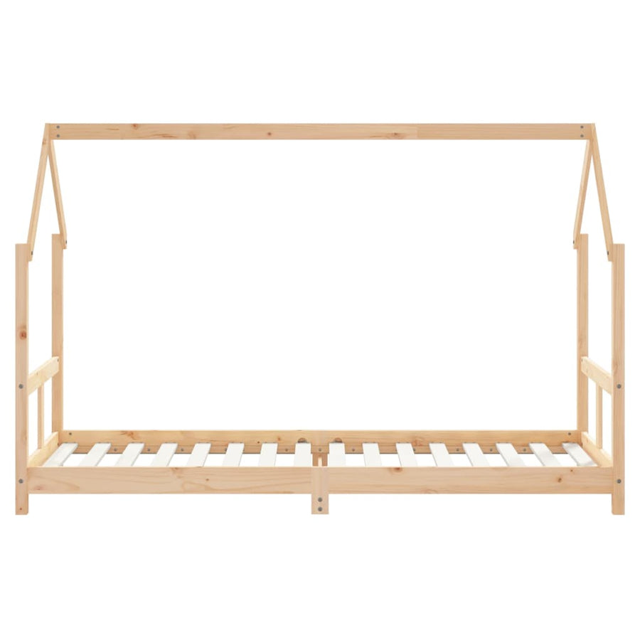 Kinderbedframe 80X200 Cm Massief Grenenhout