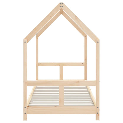 Kinderbedframe 80X200 Cm Massief Grenenhout