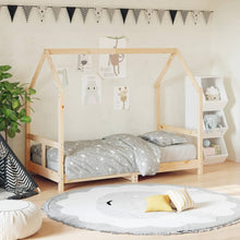 Kinderbedframe 80X160 Cm Massief Grenenhout