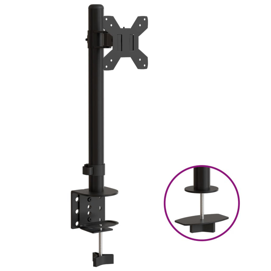 Monitorbeugel Vesa 75/100 Mm Zwart Staal Enkel (zonder arm)