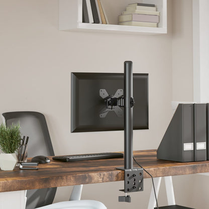 Monitorbeugel Vesa 75/100 Mm Zwart Staal Enkel (zonder arm)