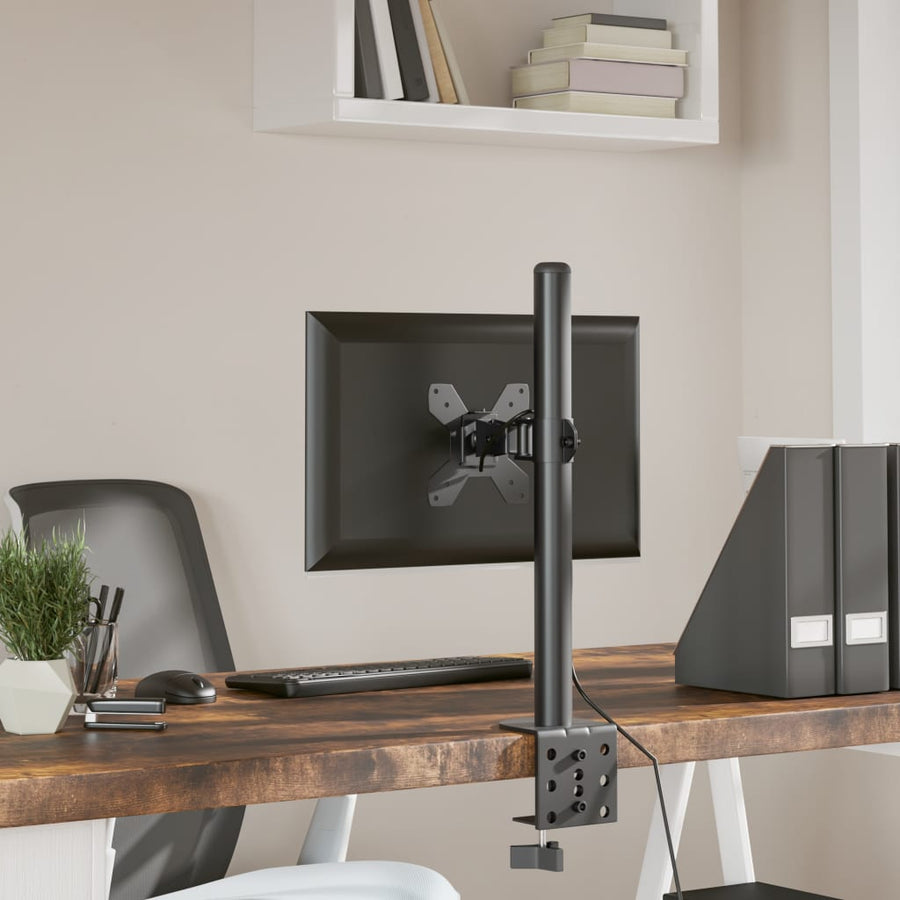 Monitorbeugel Vesa 75/100 Mm Zwart Staal Enkel (zonder arm)