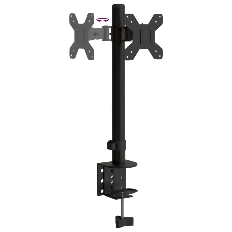 Monitorbeugel Vesa 75/100 Mm Zwart Staal Enkel (zonder arm)