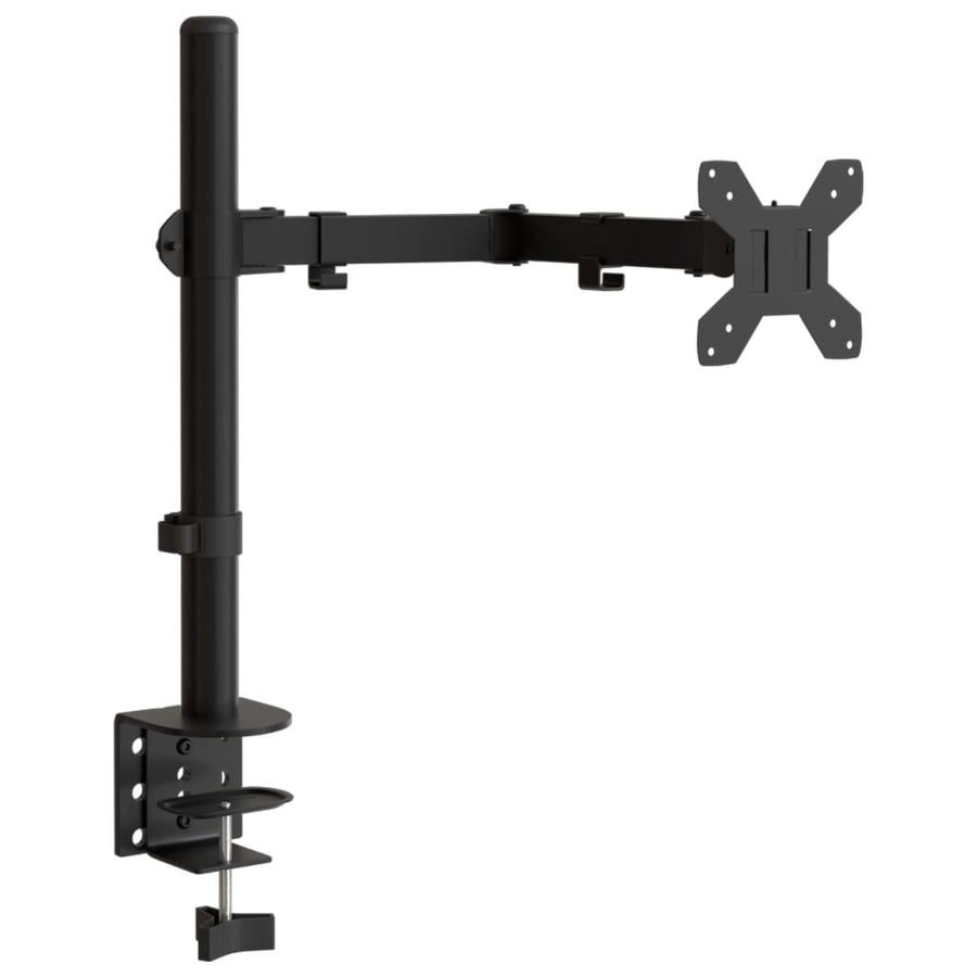 Monitorbeugel VESA 75/100 mm zwart staal