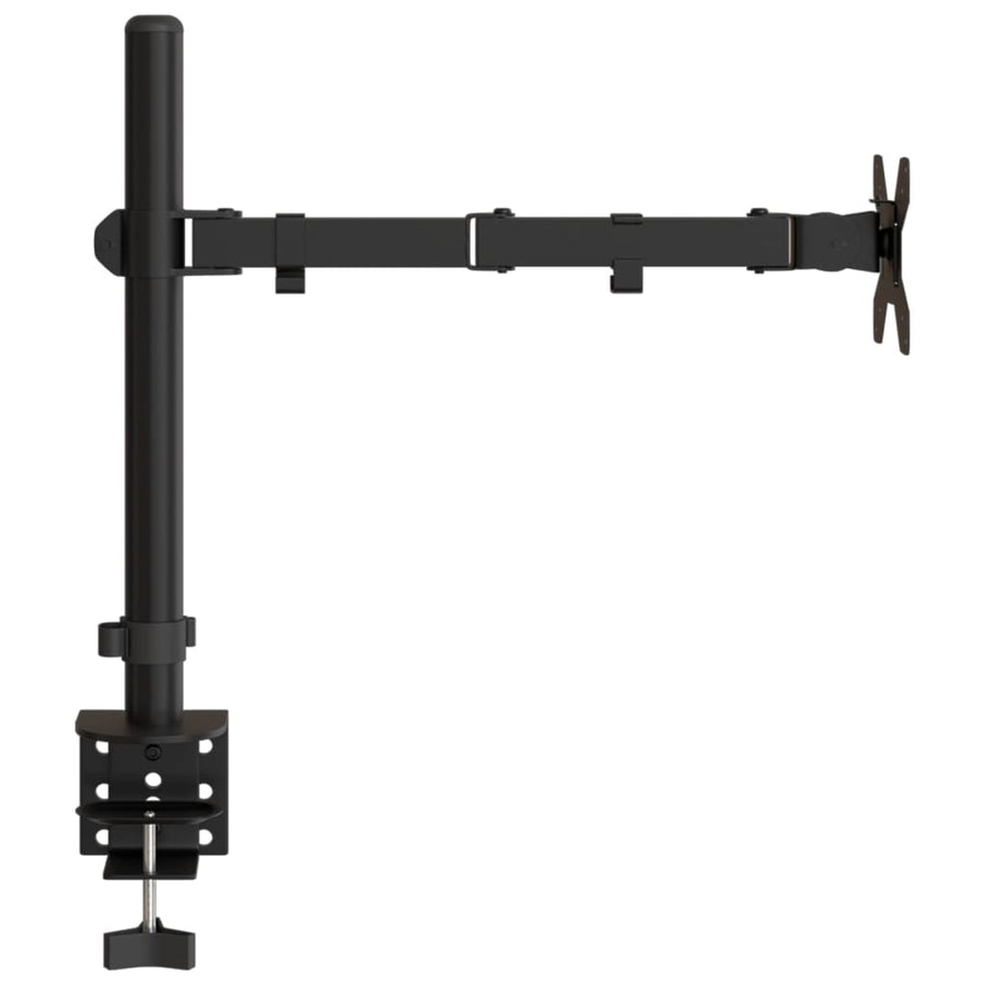 Monitorbeugel VESA 75/100 mm zwart staal