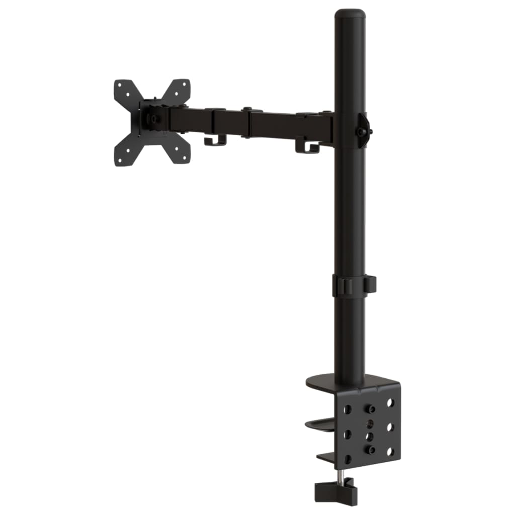 Monitorbeugel VESA 75/100 mm zwart staal