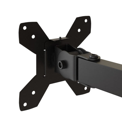 Monitorbeugel VESA 75/100 mm zwart staal