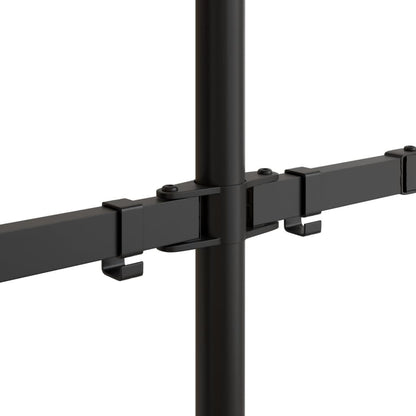 Monitorbeugel VESA 75/100 mm zwart staal quad