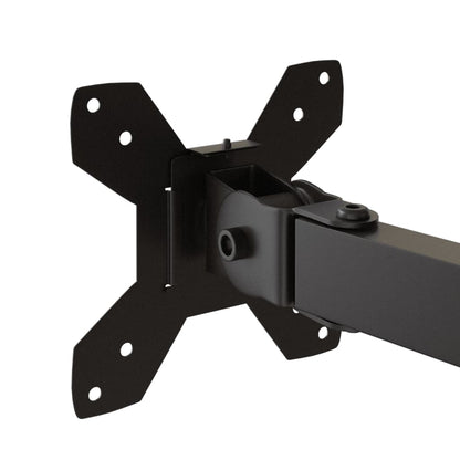 Monitorbeugel Vesa 75/100 Mm Zwart Staal quad