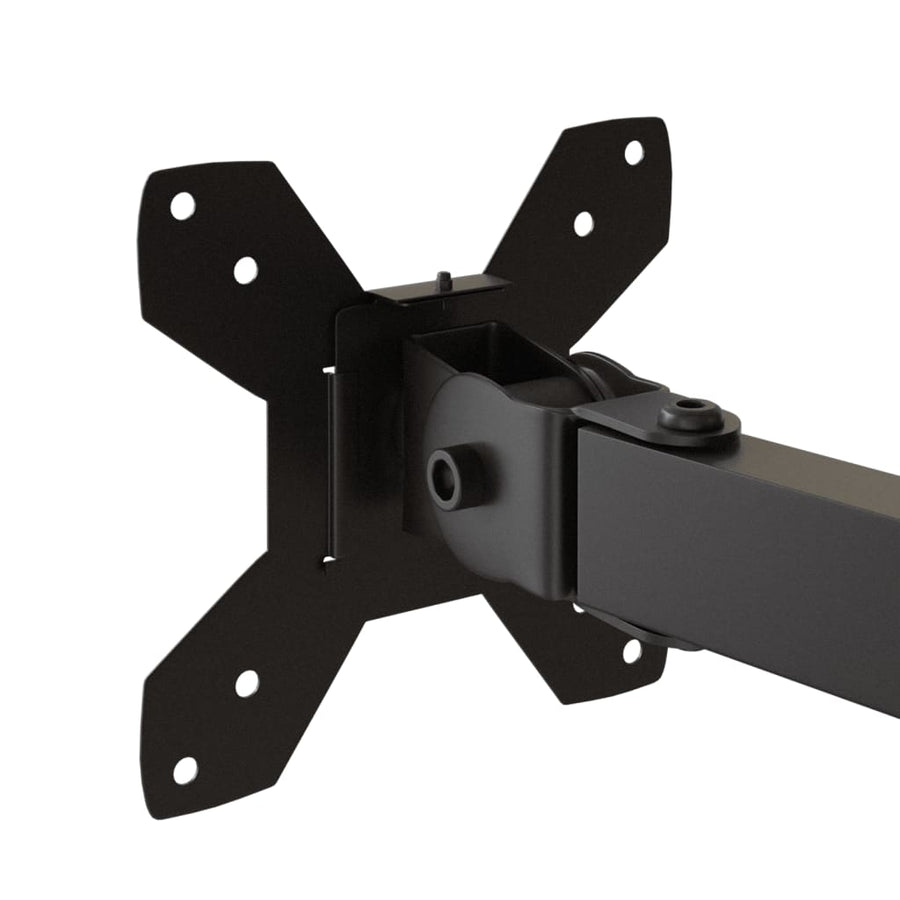 Monitorbeugel Vesa 75/100 Mm Zwart Staal quad