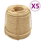 Sisal touw 5 stuks bruin
