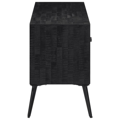 Tv-Meubel 112X31X45 Cm Massief Gerecycled Teakhout