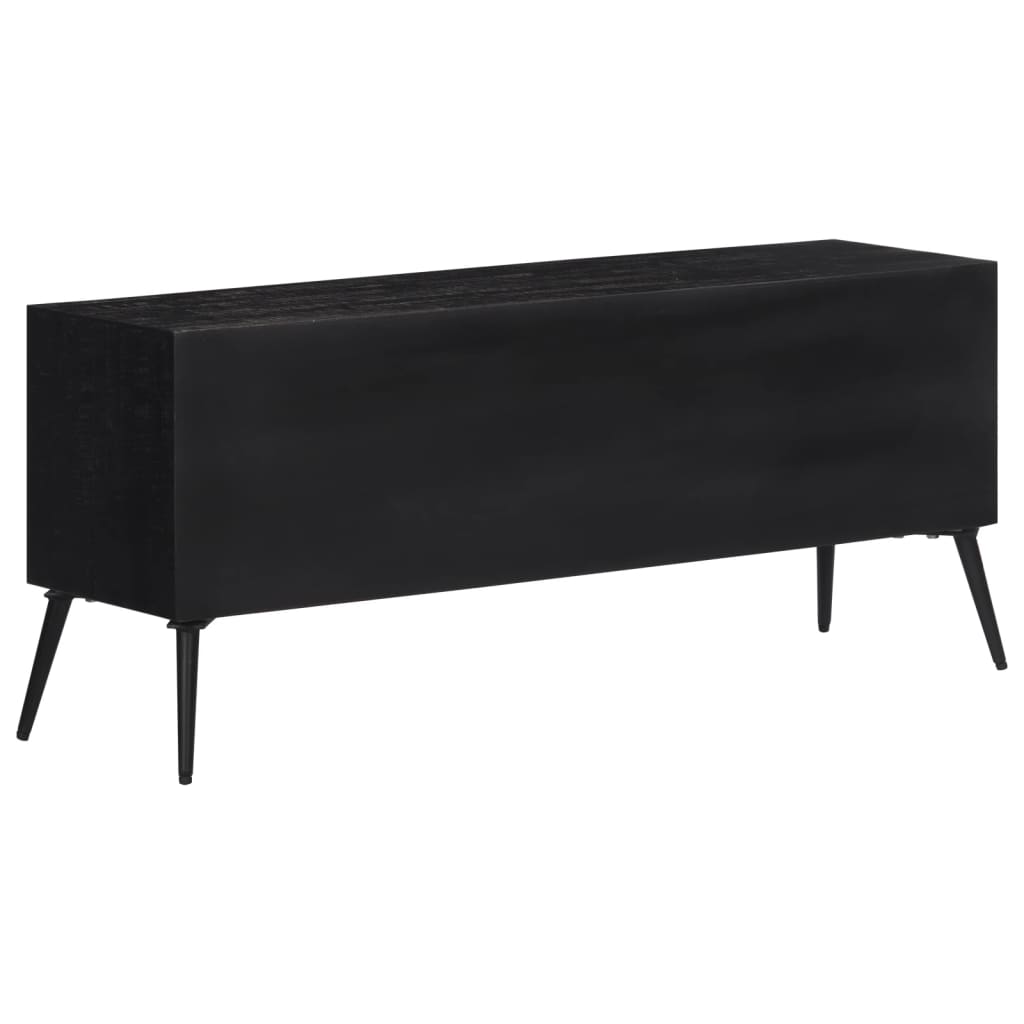 Tv-Meubel 112X31X45 Cm Massief Gerecycled Teakhout