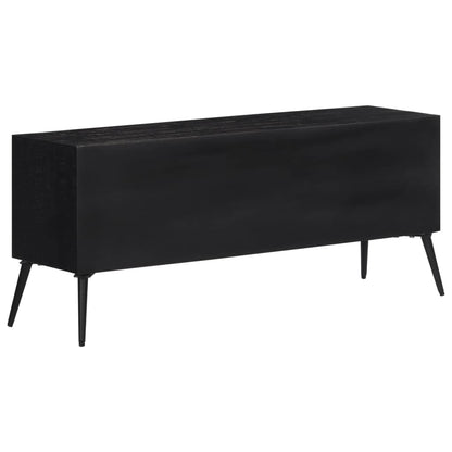 Tv-Meubel 112X31X45 Cm Massief Gerecycled Teakhout