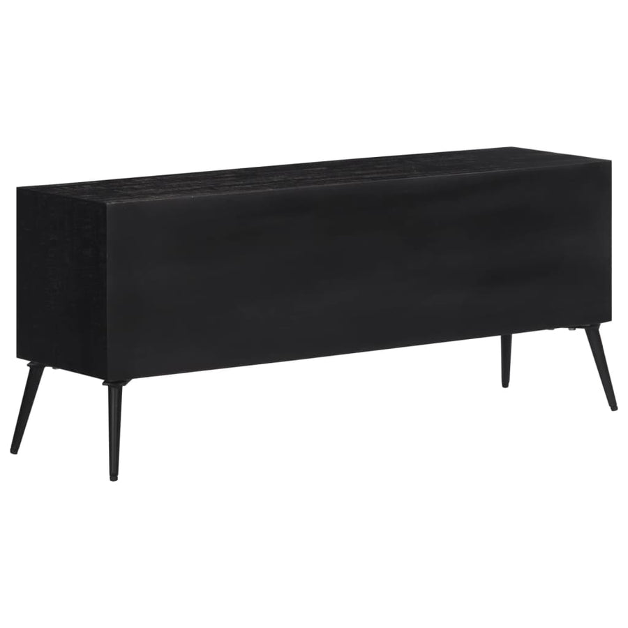 Tv-Meubel 112X31X45 Cm Massief Gerecycled Teakhout