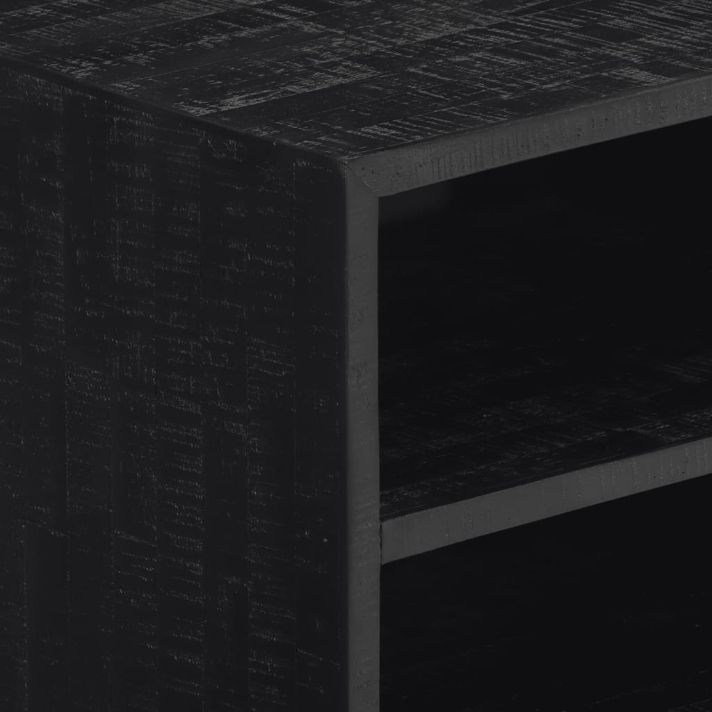 Tv-Meubel 112X31X45 Cm Massief Gerecycled Teakhout