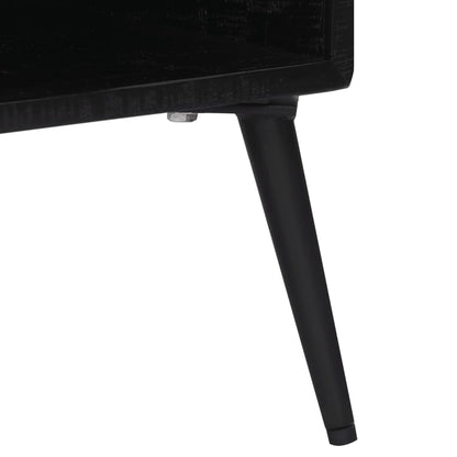 Tv-Meubel 112X31X45 Cm Massief Gerecycled Teakhout