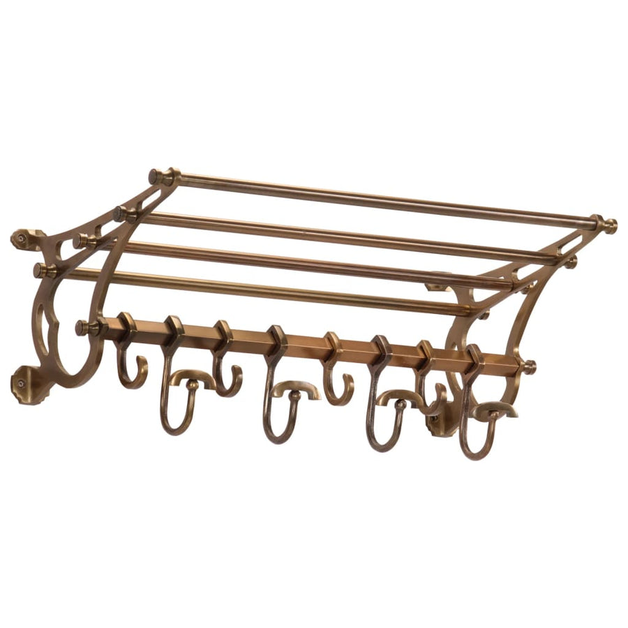 Bagagerek Met Kleerhangers Wandmontage Aluminium 1