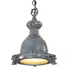 Hanglamp 25x25x138 cm aluminium zilver