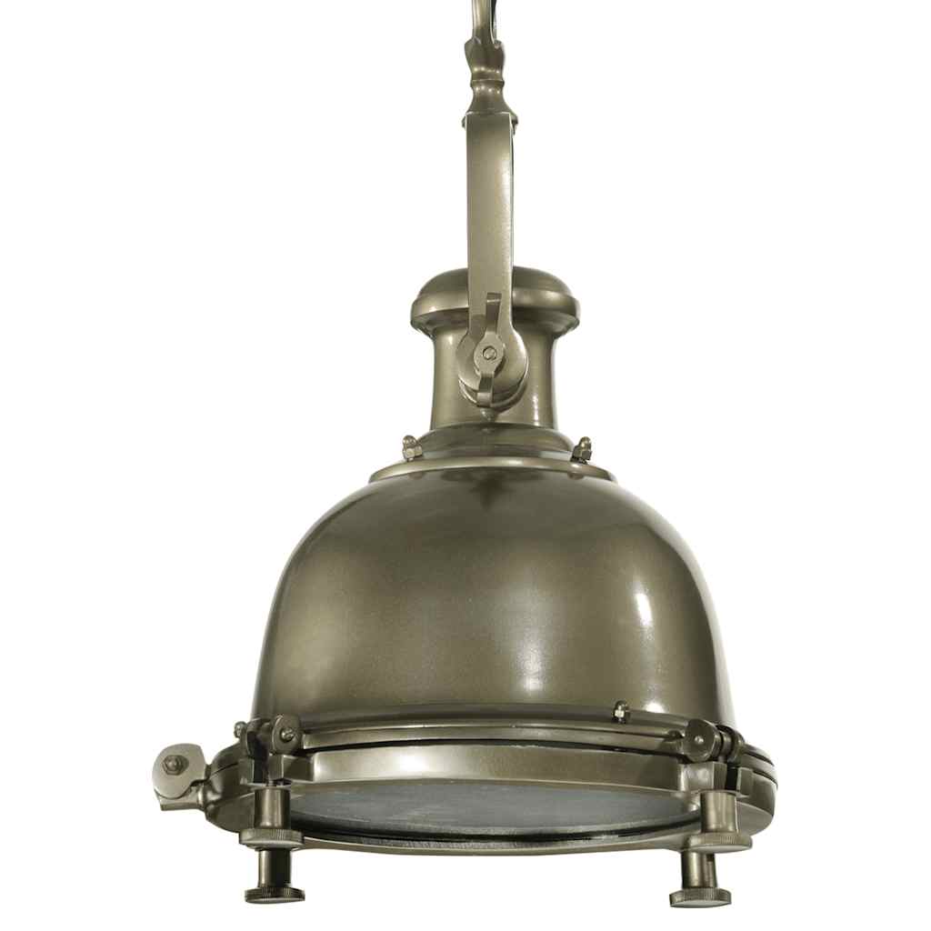 Hanglamp 35X35X153 Cm Aluminium Zilver En Wit