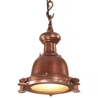 Hanglamp aluminium 25x25x134 cm koper