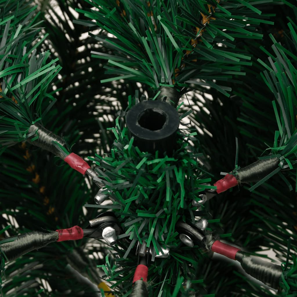 Kunstkerstboom Met Scharnieren Dennenappels En Bessen 150 cm Basis