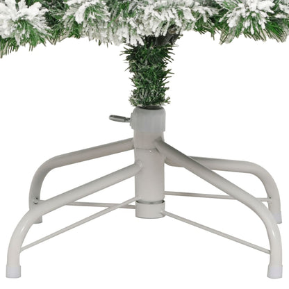 Kunstkerstboom Met Scharnieren En Sneeuw 180 cm Basis