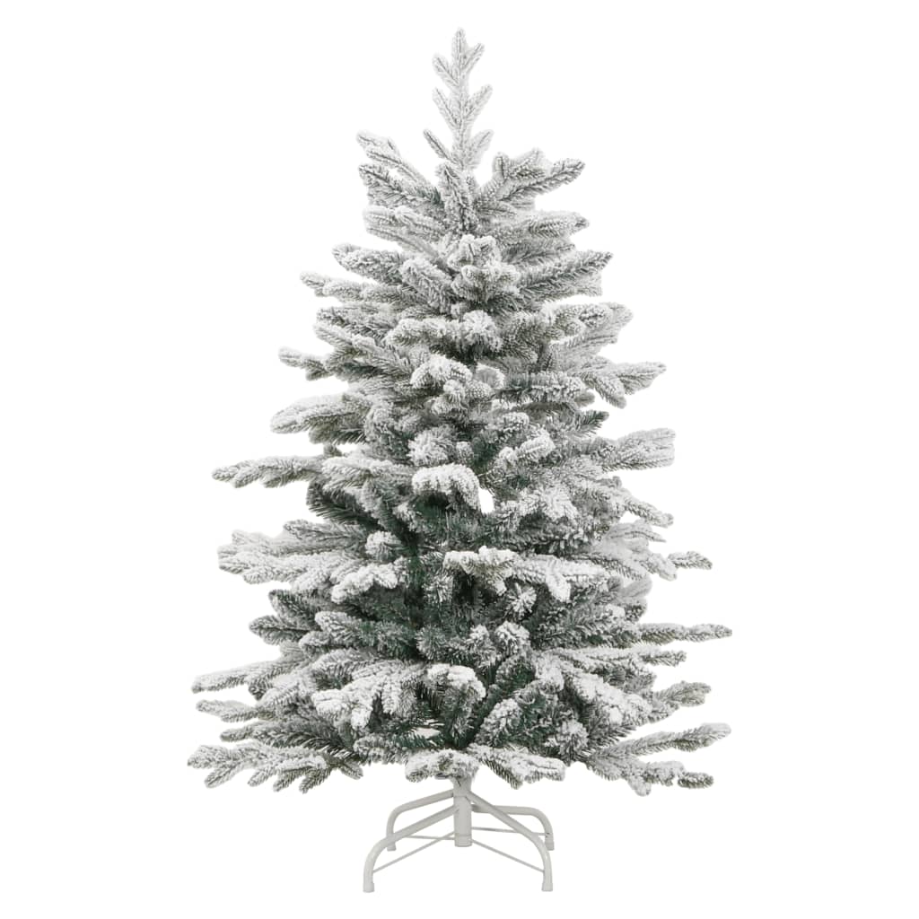 Kunstkerstboom Met Scharnieren En Sneeuw 1 150 cm