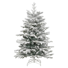 Kunstkerstboom Met Scharnieren En Sneeuw 1 150 cm