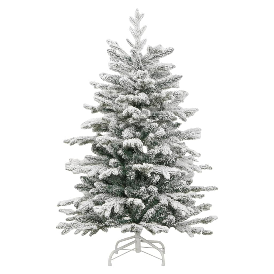 Kunstkerstboom Met Scharnieren En Sneeuw 1 150 cm