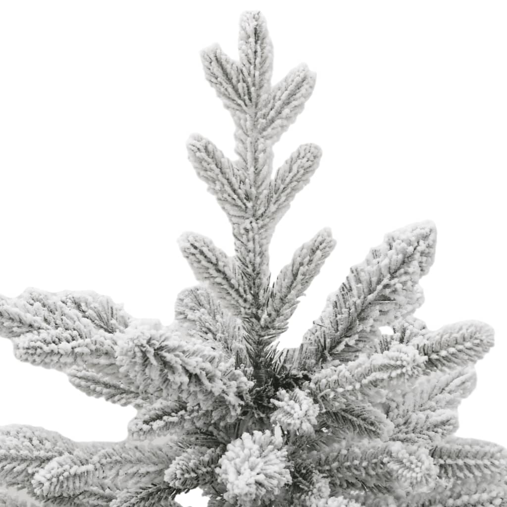 Kunstkerstboom Met Scharnieren En Sneeuw 1 150 cm