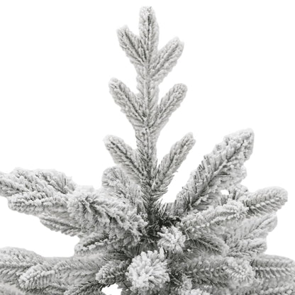 Kunstkerstboom Met Scharnieren En Sneeuw 1 150 cm