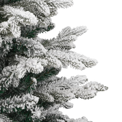 Kunstkerstboom Met Scharnieren En Sneeuw 1 150 cm