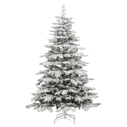 Kunstkerstboom Met Scharnieren En Sneeuw 1 180 cm