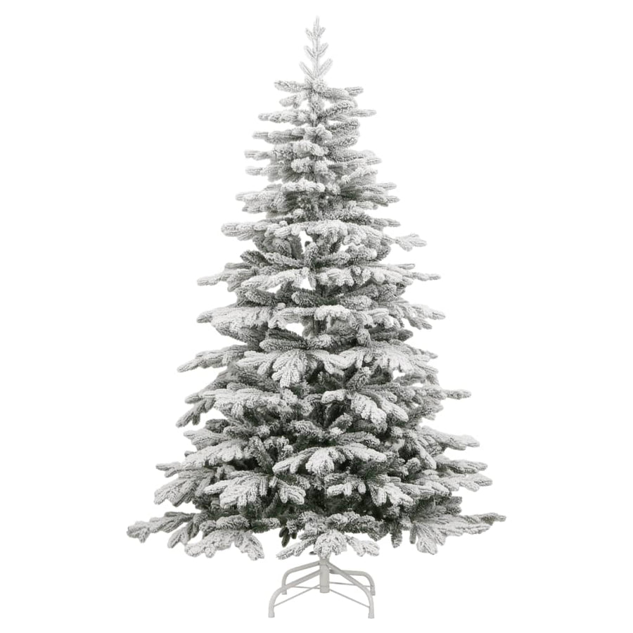 Kunstkerstboom Met Scharnieren En Sneeuw 1 180 cm