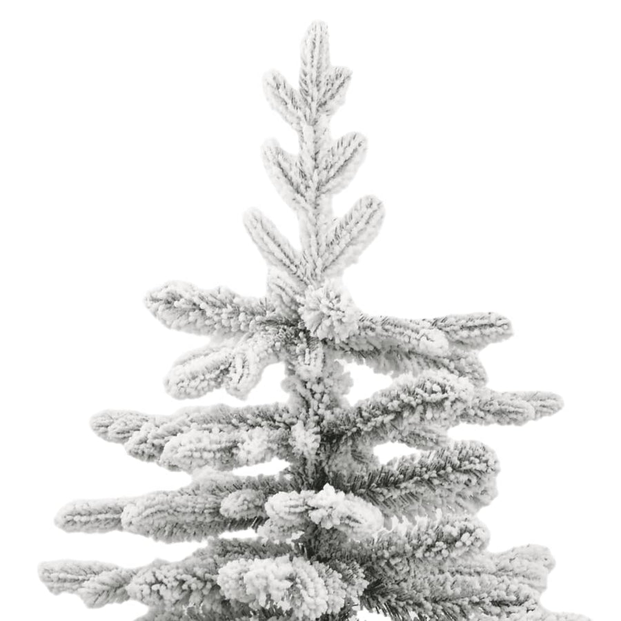 Kunstkerstboom Met Scharnieren En Sneeuw 1 180 cm