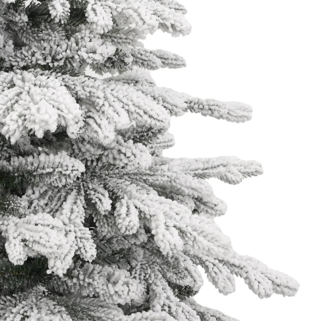 Kunstkerstboom Met Scharnieren En Sneeuw 1 180 cm