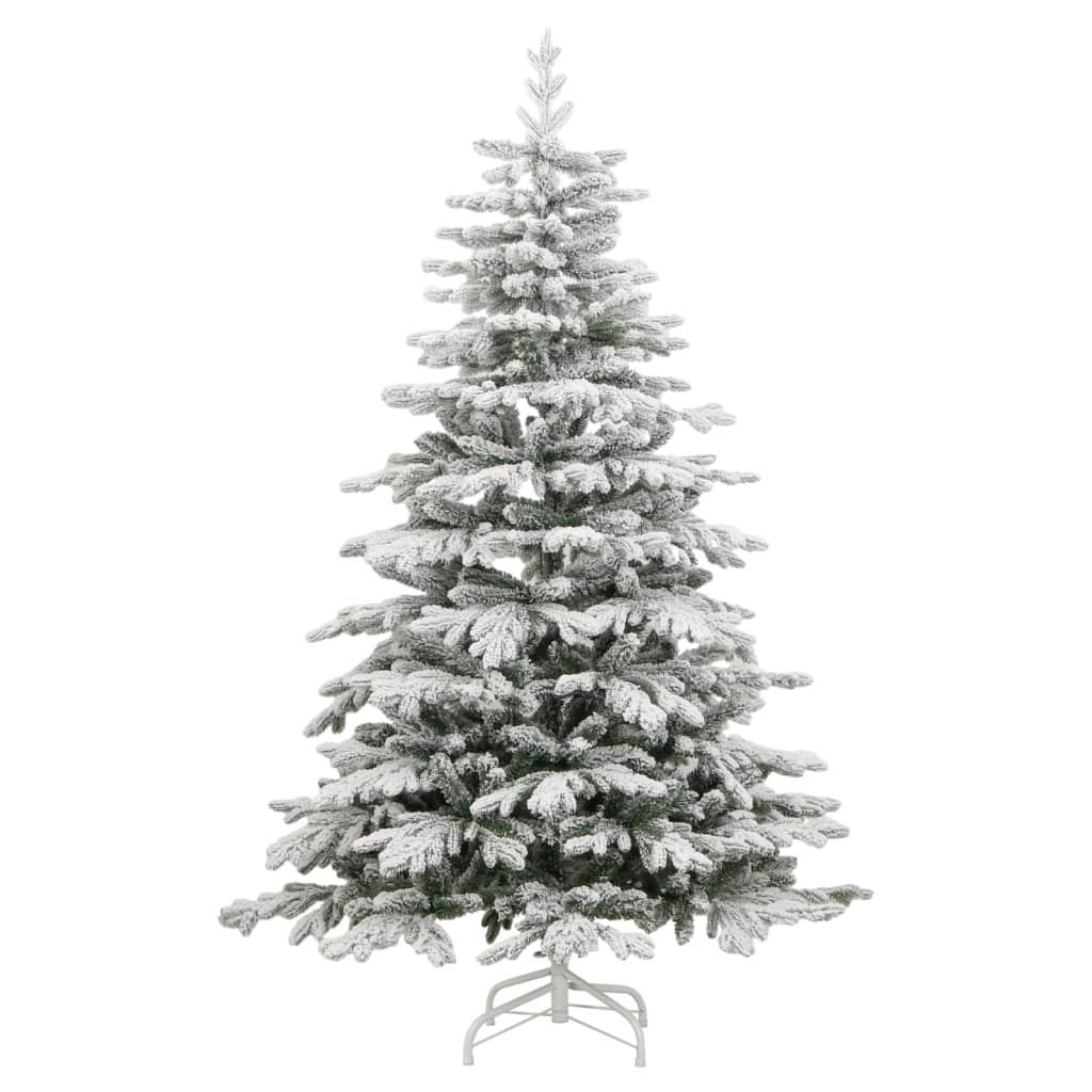Kunstkerstboom Met Scharnieren En Sneeuw 1