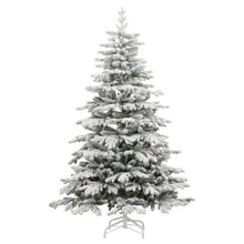 Kunstkerstboom Met Scharnieren En Sneeuw 1