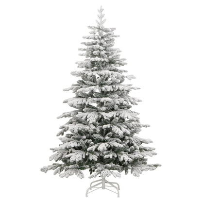 Kunstkerstboom Met Scharnieren En Sneeuw 1